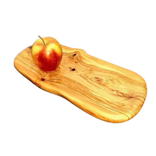 Patera drewniana na jabłka z drewna oliwnego ręcznie robiona
